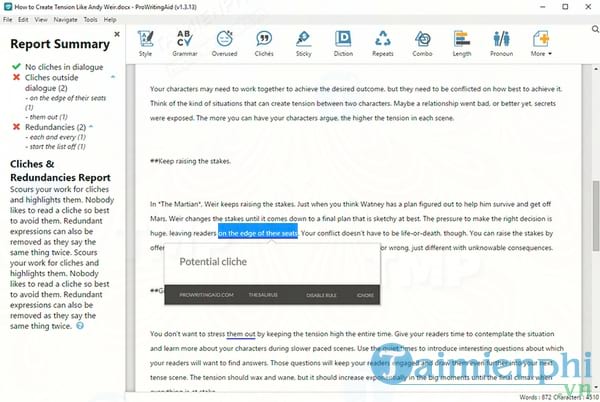 ProWritingAid Desktop