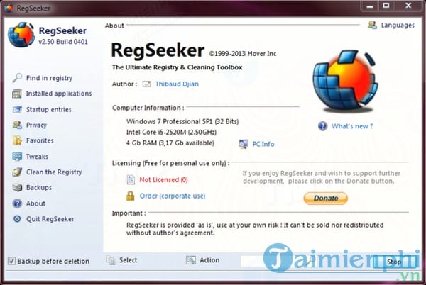 RegSeeker Portable