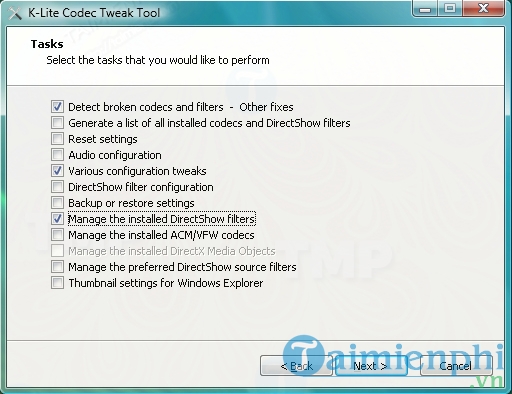 K Lite Codec Tweak Tool