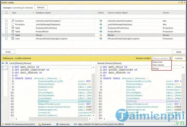 ApexSQL Source Control