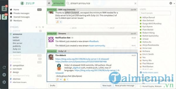 Zulip Desktop Client