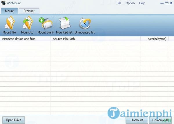 WinMount Free Editon