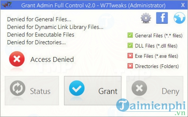 Grant Admin Full Control