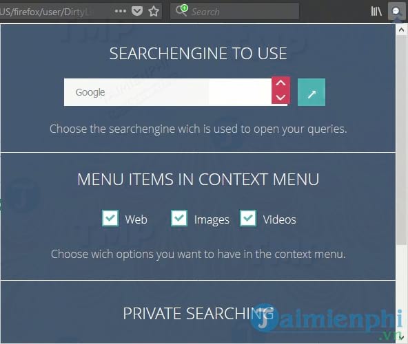 Simply Search for Firefox