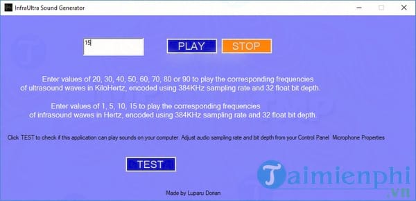 InfraUltra Sound Generator