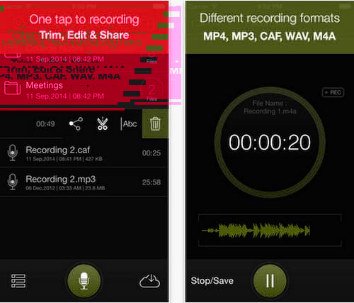 Recorder Plus cho iPhone
