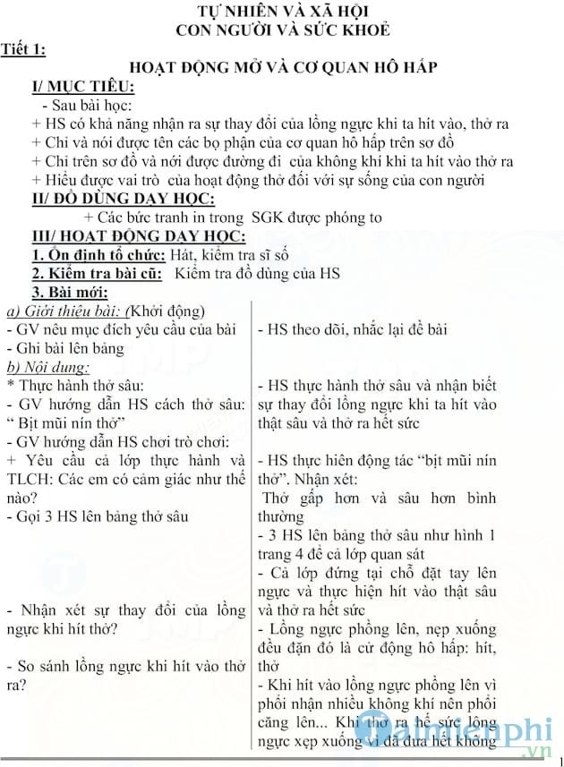 giao an tu nhien xa hoi lop 3