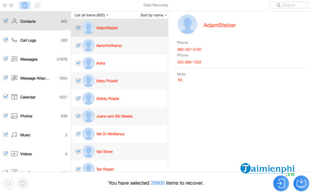 download phonerescue cho android