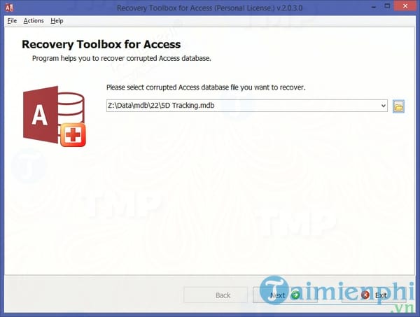 Recovery Toolbox for Access