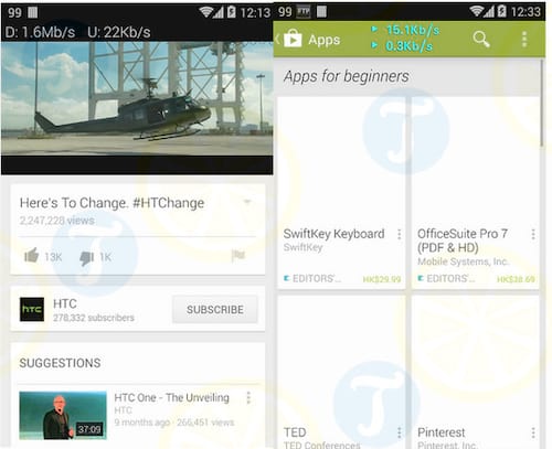 Network Monitor Mini cho Android