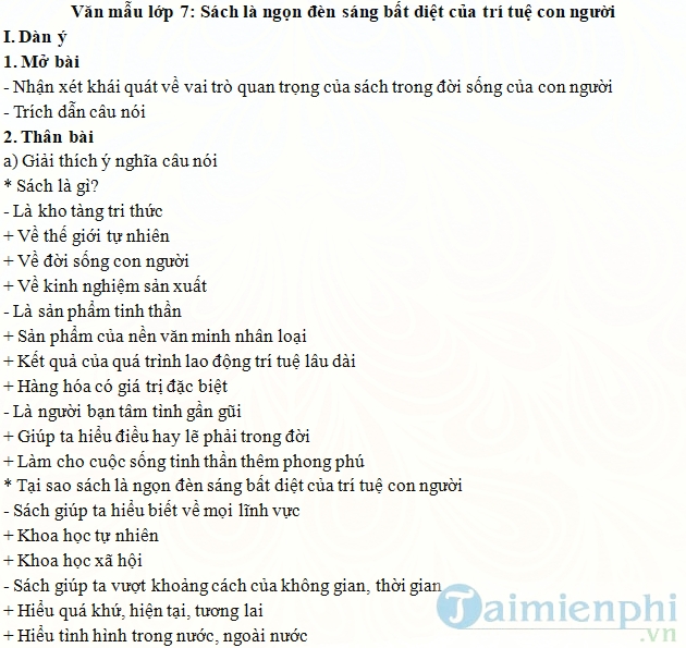 Giải thích câu Sách là ngọn đèn sáng bất diệt của trí tuệ con người