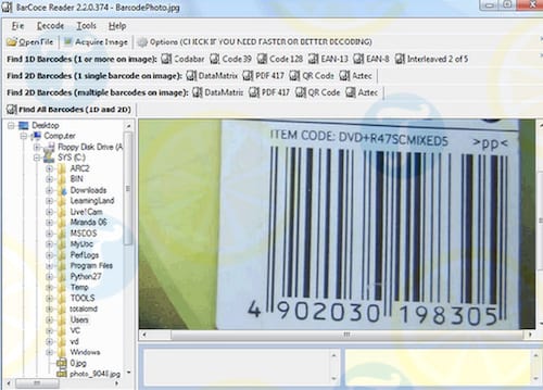 Bytescout BarCode Reader