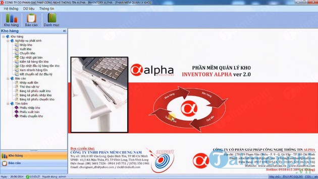 Phần mềm quản lý Kho aWarehouse