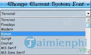 System Font Changer