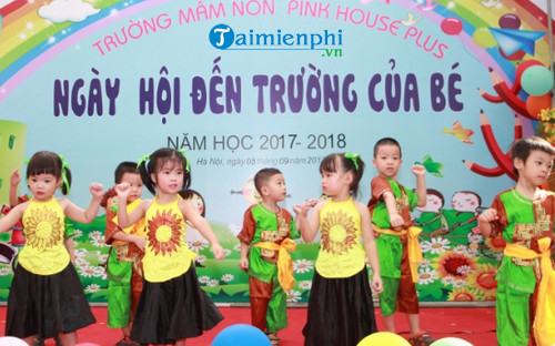 download kich ban chuong trinh ngay hoi den truong cua be
