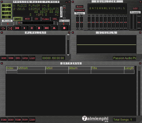 download passion audio player