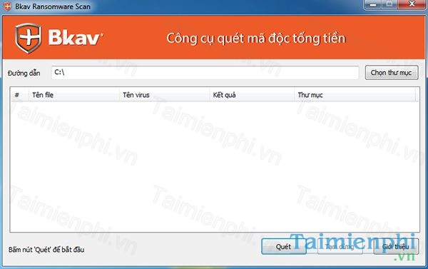 Bkav Ransomware Scan