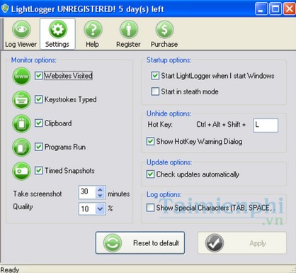 download lightlogger
