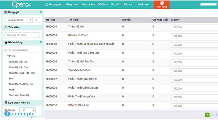 phan mem quan ly ban hang open24