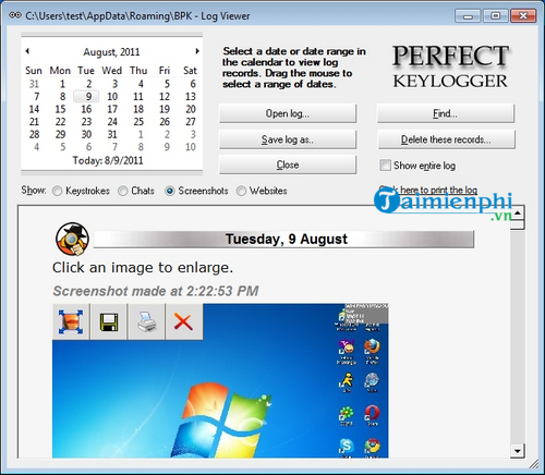 perfect keylogger