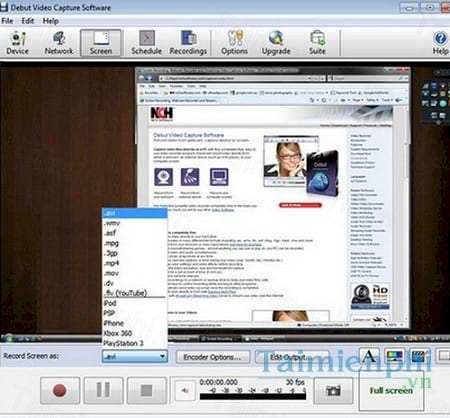 debut free video screen recorder