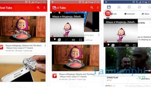 float tube cho android