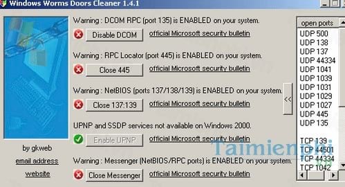 windows worms doors cleaner