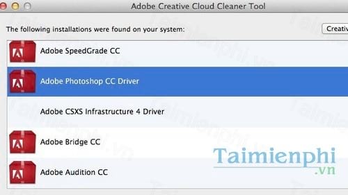 adobe creative cloud cleaner tool