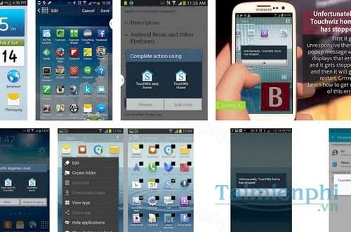 touchwiz home