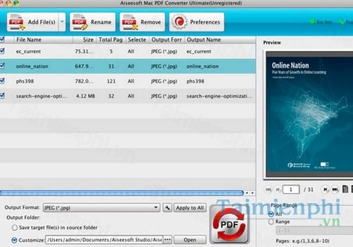 aiseesoft pdf converter ultimate for mac