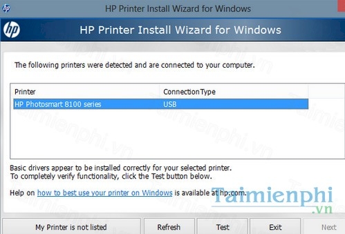 hp printer install wizard for windows 7