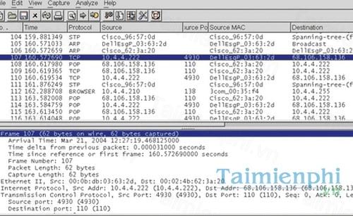 ethereal network protocol analyzer