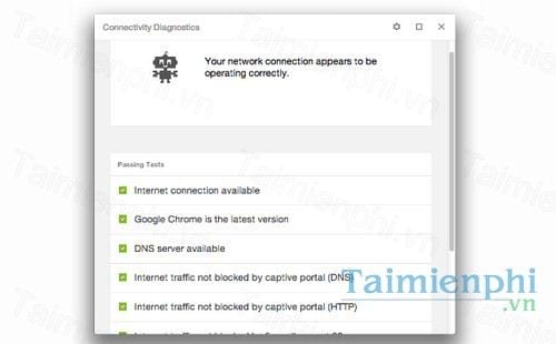 chrome connectivity diagnostics