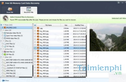 free sd memory card data recovery