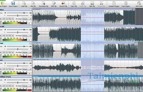 mixpad multitrack recording