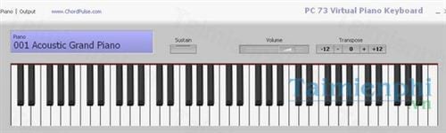 pc 73 virtual piano keyboard