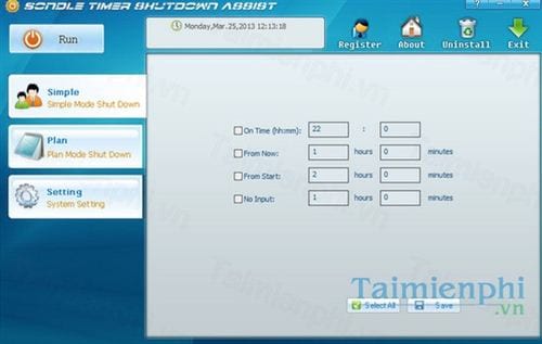 timer shutdown assist