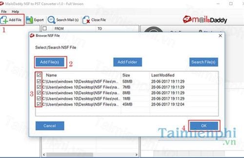 mailsdaddy nsf to pst converter