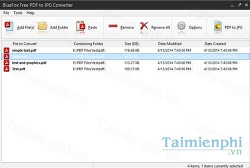 bluefox free pdf to jpg converter