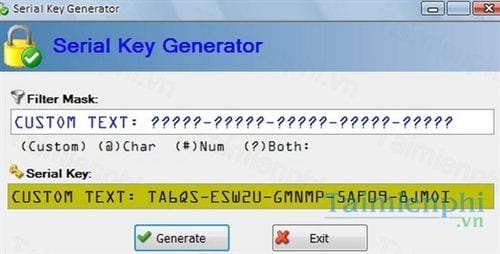 serial key generator
