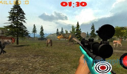 dinosaur sniper hunter