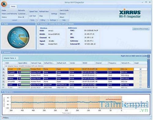 xirrus wi fi inspector