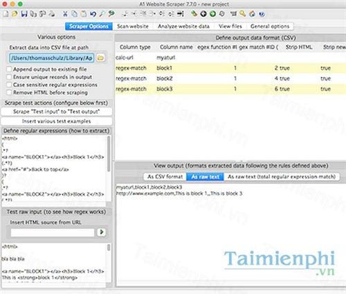 a1 website scraper for mac
