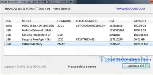 portable hdd low level format tool