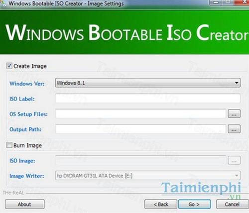 windows bootable iso creator
