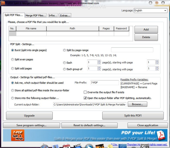 7 PDF Split And Merge Portable