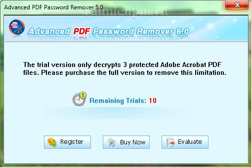 Advanced PDF Password Remover