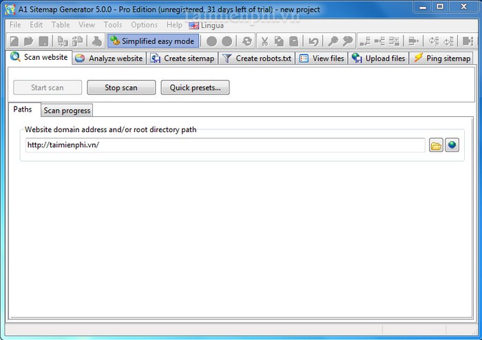 A1 Sitemap Generator