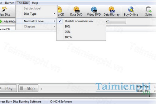 Express Burn Free CD and DVD Burner
