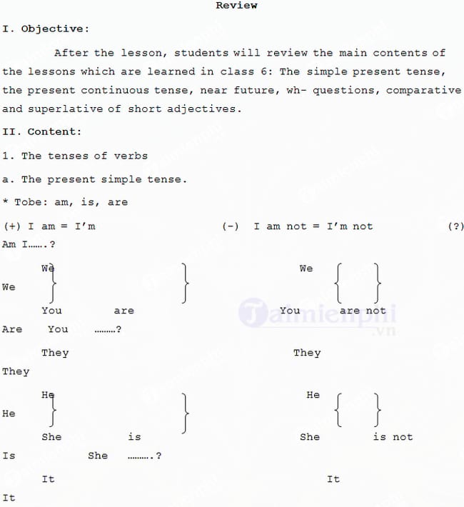 Giáo án Tiếng Anh 7